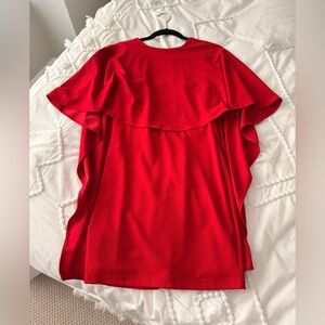 Lulu's Vibrant Red Mini Dress w/ Open Back